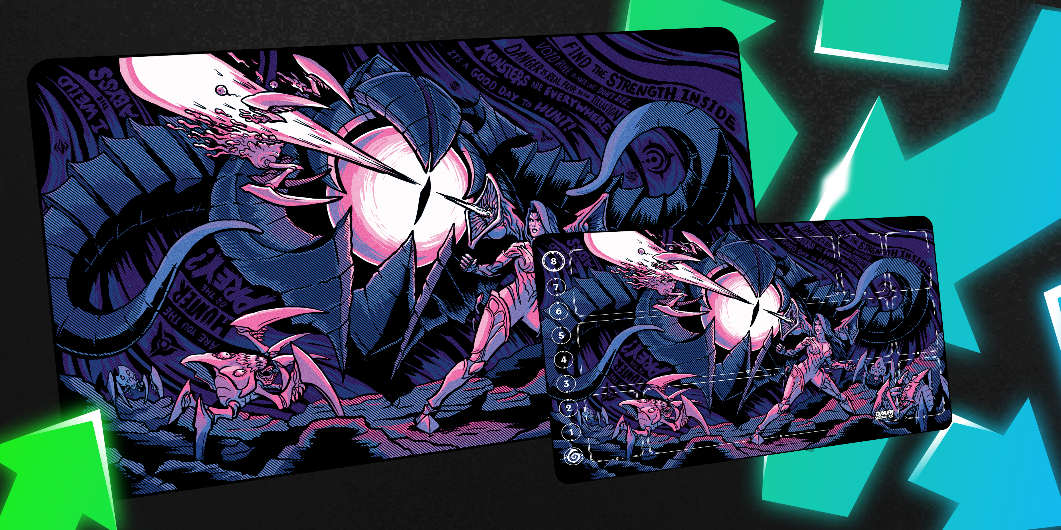 Enter the Void Riftbound Playmat – Turn'em Sideways