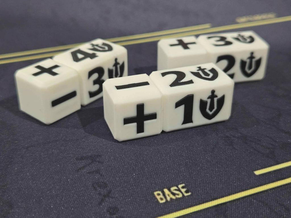 Sideways Spin Counters – Fast +/– Might Tracking for TCGs (Order of 3)