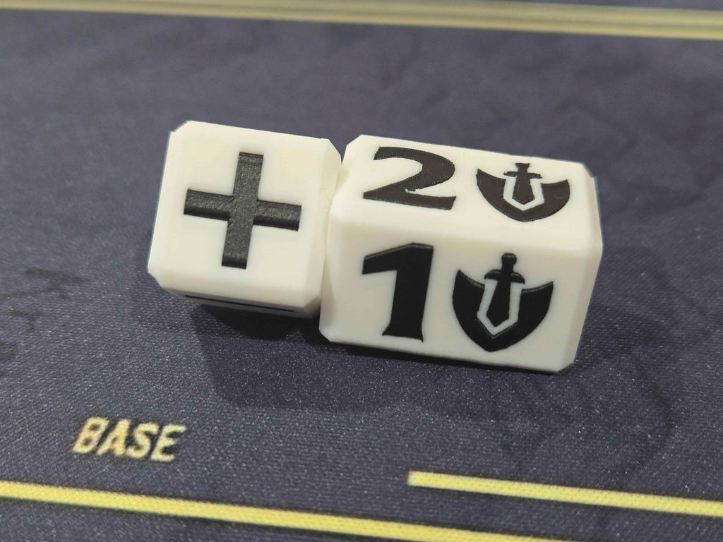 Sideways Spin Counters – Fast +/– Might Tracking for TCGs (Order of 3)