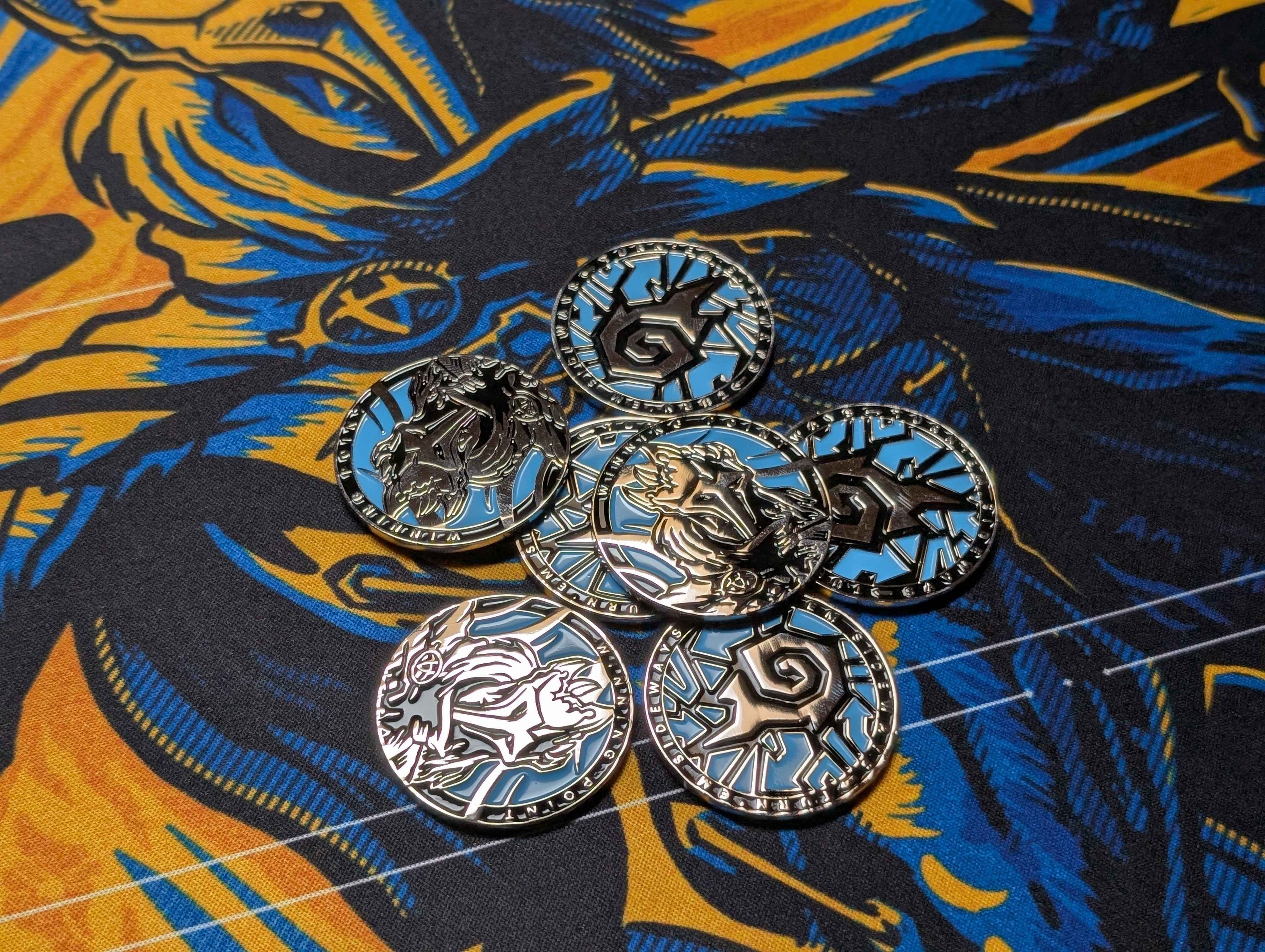 Glorious Evolution Collector Coin – Premium Metal TCG Token