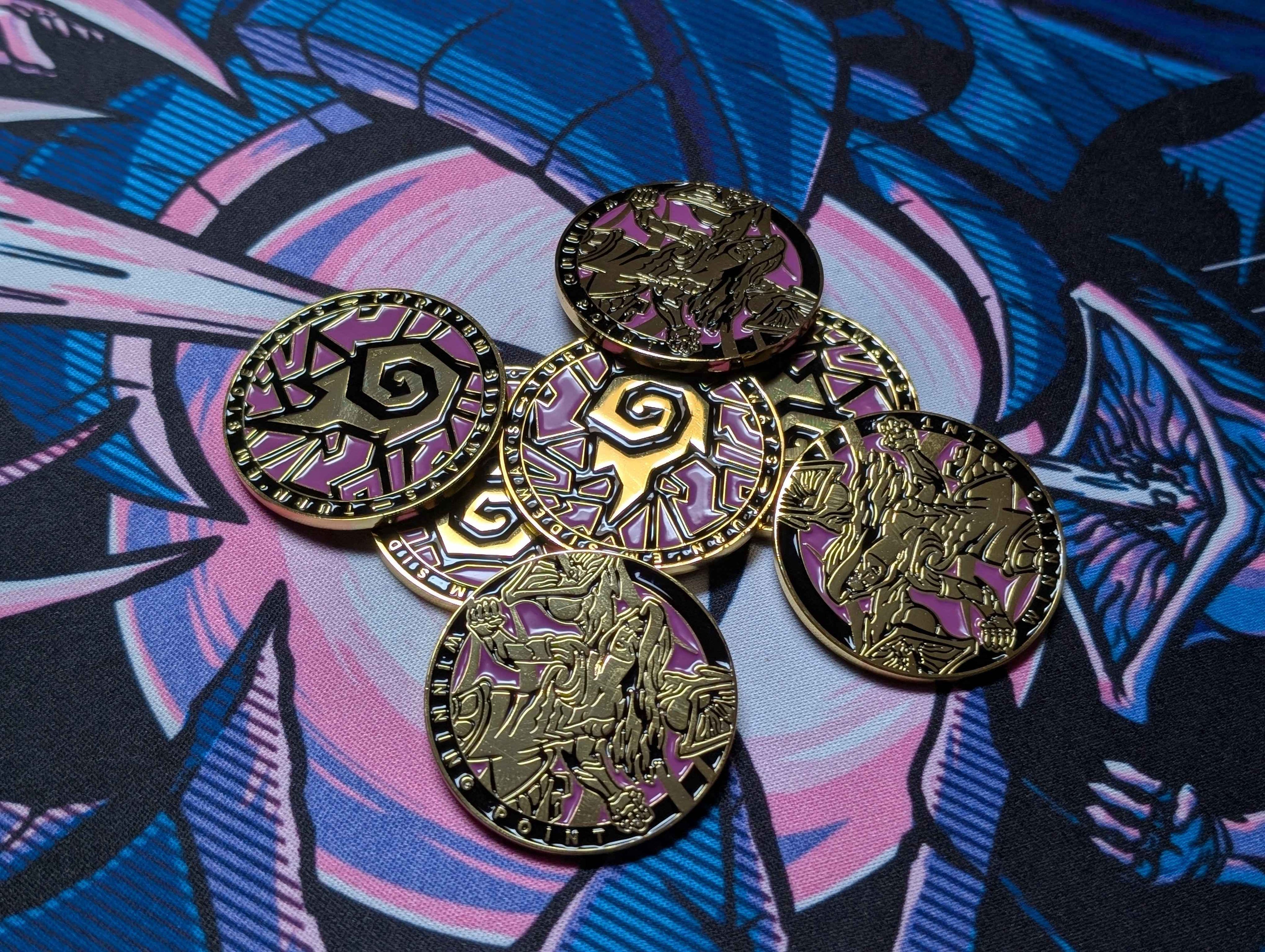 Into the Void Collector Coin – Premium Metal TCG Token