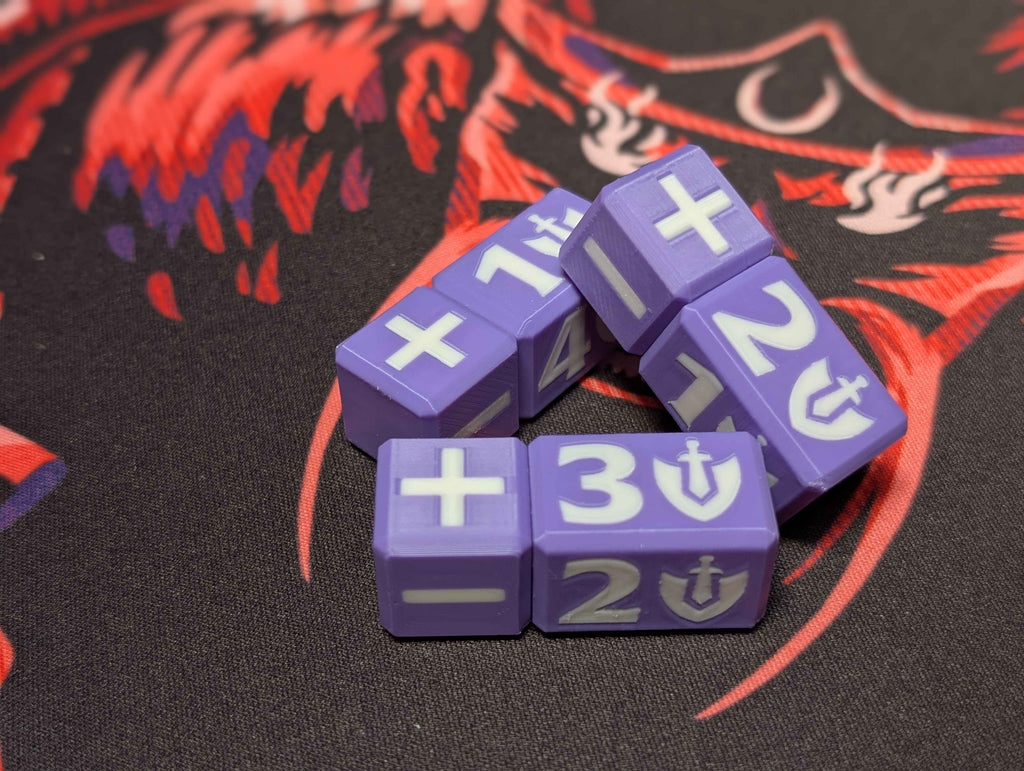 Sideways Spin Counters – Fast +|– Might Tracking For Tcgs (Order Of 3)