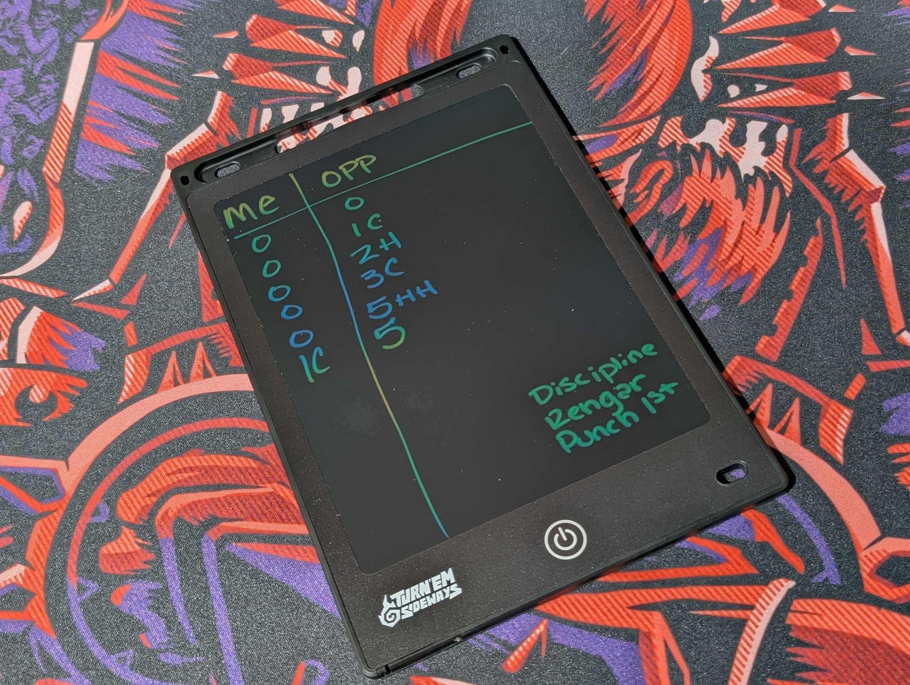 Turn'em Sideways LCD Notepads