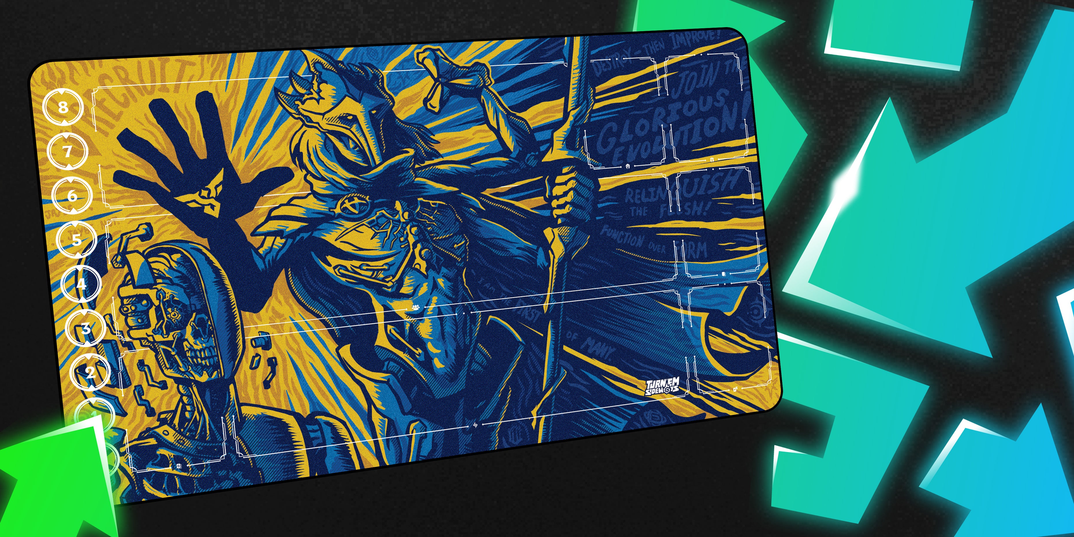 The Glorious Evolution Riftbound Playmat