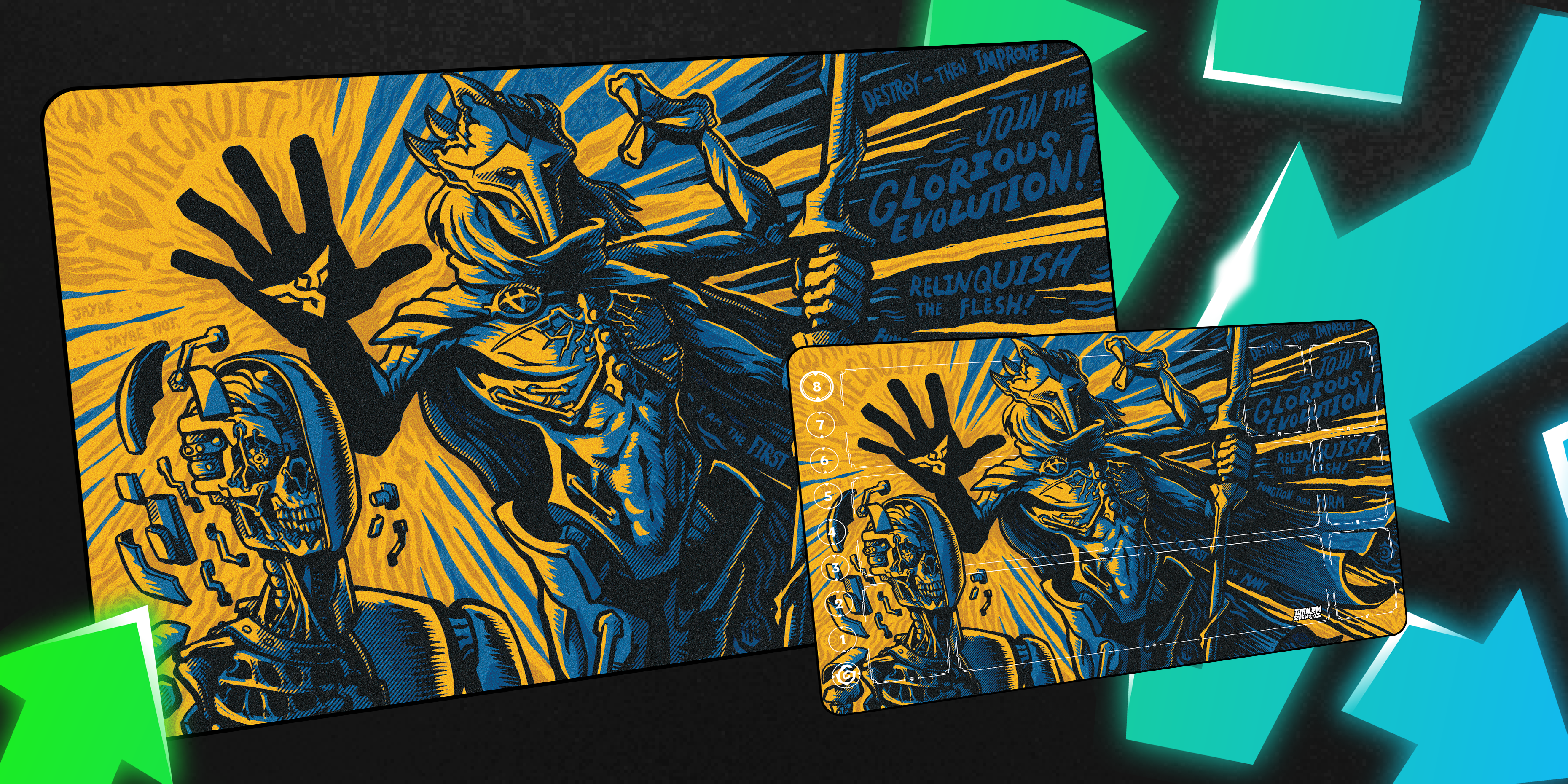 The Glorious Evolution Riftbound Playmat