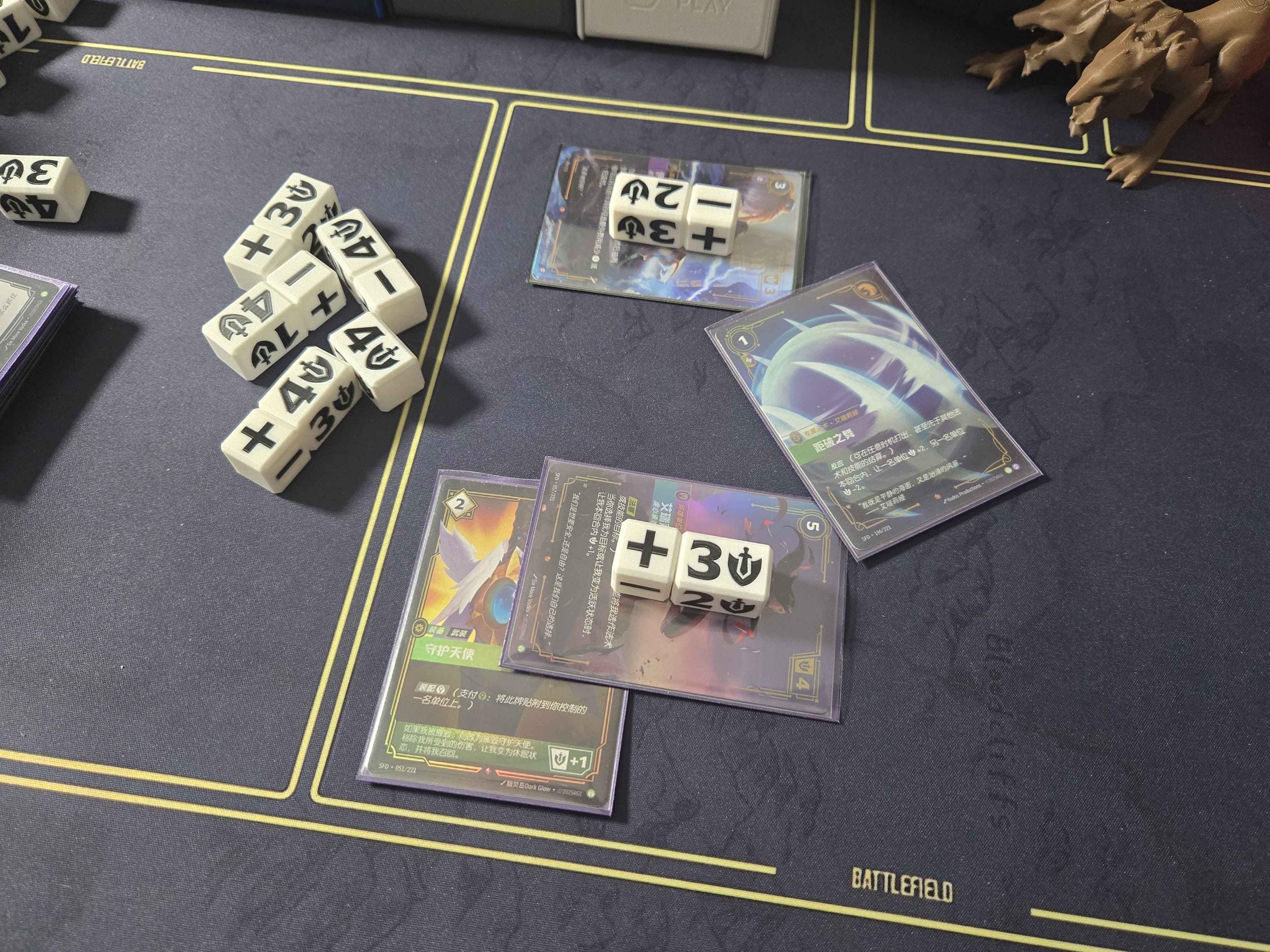 Sideways Spin Counters – Fast +|– Might Tracking For Tcgs (Order Of 3)