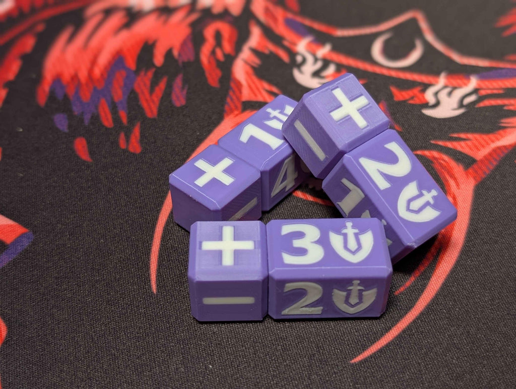 Sideways Spin Counters – Fast +|– Might Tracking For Tcgs (Order Of 3)