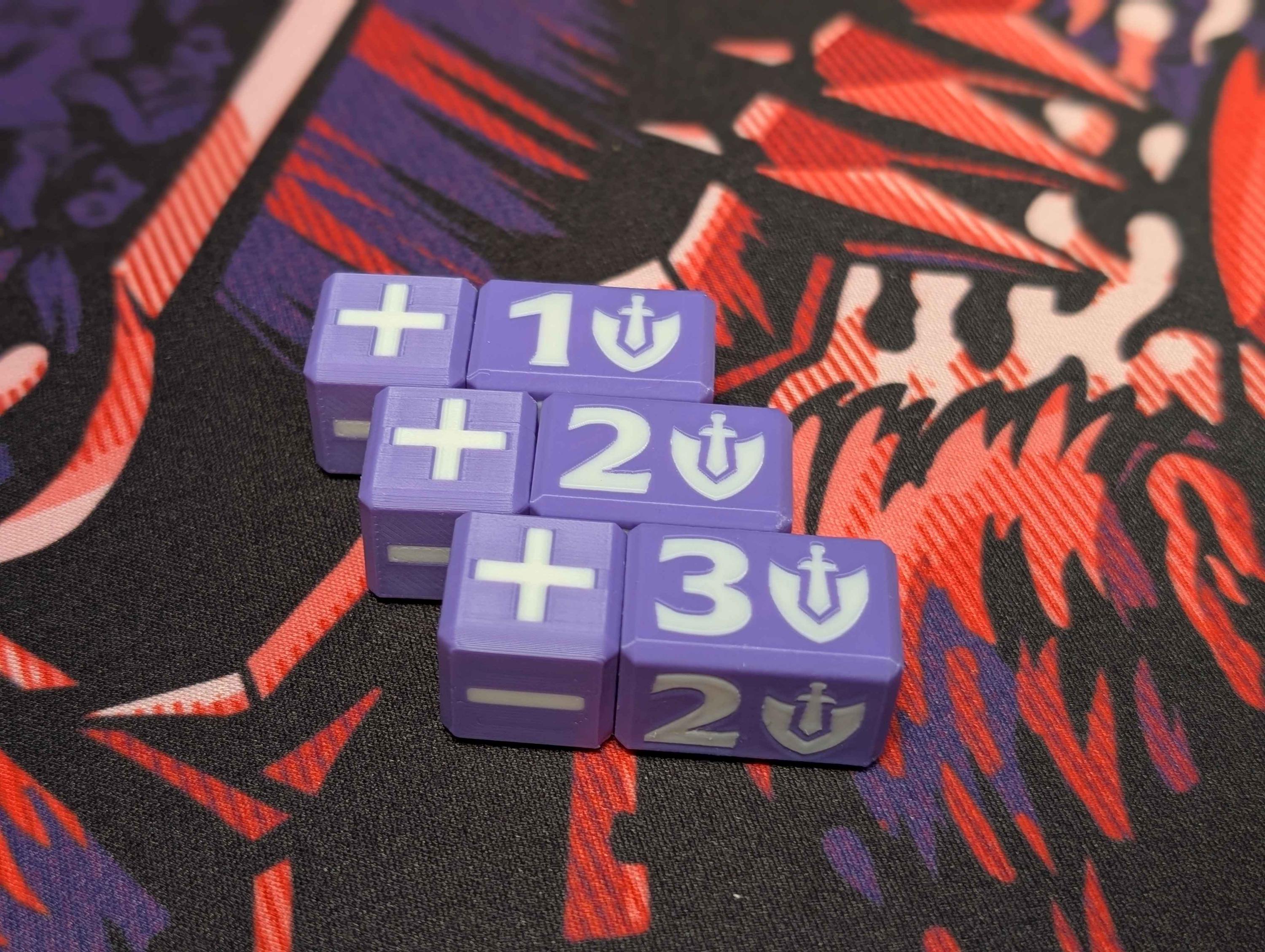 Sideways Spin Counters – Fast +|– Might Tracking For Tcgs (Order Of 3)