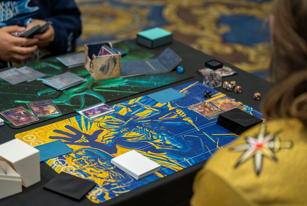 The Glorious Evolution Riftbound Playmat